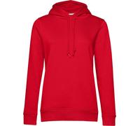 B&C - Sweat à capuche Coton issu de l'agriculture biologique pour femme BC4733 (XS) (Rouge)
