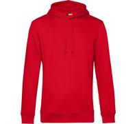 B&C - Sweat à capuche en coton issu de l'agriculture biologique pour homme BC4732 (2XL) (Rouge)