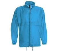 B&C - Veste coupe-vent SIROCCO - Homme (M) (Bleu ciel) - UTBC102 Bleu Ciel, Bleu ciel G