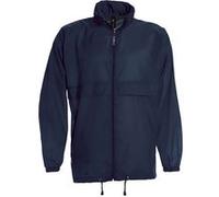 B&C - Veste coupe-vent SIROCCO - Homme (M) (Bleu marine) - UTBC102 Bleu marine, Bleu Marine