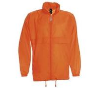 B&C - Veste coupe-vent SIROCCO - Homme (S) (Orange) - UTBC102 Orange, Orange