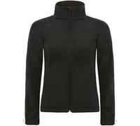 B&C - Veste softshell coupe-vent, imperméable et respirante - Femme (2XL) (Noir) - UTBC2004 Noir