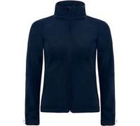 B&C - Veste softshell coupe-vent, imperméable et respirante - Femme (S) (Bleu marine) - UTBC2004 Bleu Marine