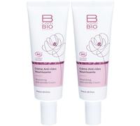 B COM BIO Crème Anti-Rides Nourrissante Pour La Peau 2x50 ml