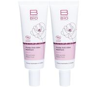 B COM BIO Fluide Anti-Rides Matifiant Émulsion 2x50 ml