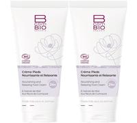 B COM BIO HYDRATATION Crème Pieds Nourrissante et Relaxante Pour La Peau 2x100 ml