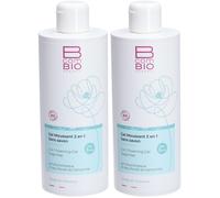 B COM BIO ORGANIC Gel moussant 2 en 1 sans savon 2x500 ml