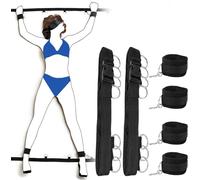 B - D - S - M Poignet Sangle Fixation Chambre à Coucher Applicable Ensemble Pratique pour l'opération Yoga Nylon Harnais Šê-xuelle Sèx-tôyšê Jeux Jouet Objet