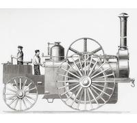 B.D. Taplin and Co's Lincoln Traction Engine 1862. D'une histoire concise de l'exposition internationale de 1862 publiée en 1862. Poster imprimé par Ken Welsh (16 x 12)