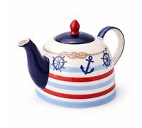 ChaCult | Théière Silje | Théière en céramique décorée | Grande Théière 1,9 Litres | Capacité théière pour 8 tasses