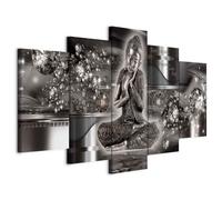 B&D XXL - Grand Tableau Mural Décoration Moderne Salon, Lumineux, 150x75 cm
