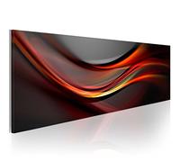 B&D XXL - Peinture acrylique Abstrait 120x40 cm - Effet texturé ou coup de pinceau - Décoration avec finition faite à la main - Finition artisanale - Abstrait artistique a-A-0138-b-c