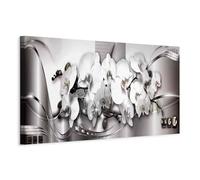 B&D XXL - Tableau Acoustique Nature 120x40 cm 1 Partie - Décoration Murale Anti-Bruit Isolation Phonique Bureau Chambre Panneau Insonorisant Impression sur Toile - Abstrait Artistique b-A-0086-b-d