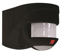 B.E.G. - Détecteur PIR Externe 12m, Noir, 1kW, 140° Angle de Faisceau, IP54