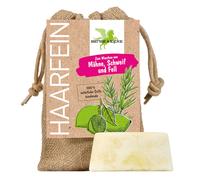 B & E Haarfein Savon pour Crinière, Queue Et Fourrure 100g Pferdeseife Nettoyant