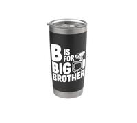 B est pour Big Brother Surveillance Funny Idea Gobelet isotherme en acier inoxydable double paroi