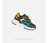 Geox Bébé garçon B Flexyper Mini Boy Basket, Bleu Marine, 23 EU