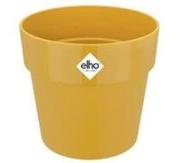 Elho B.for Original Rond 25 - Pot De Fleurs pour Intérieur - Plastique 100% recyclé - Ø 24.7 x H 23.2 cm - Ocre