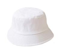 B-HOT 2Pcs Bobs Été pour Adulte Enfant Chapeau de Pêche Soleil Pliable Plage Camping Randonnée Blanc