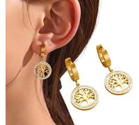 B&J Boucles d'oreilles femme Seepat Gold Taille unique