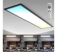 Plafonnier LED Panel Dalle LED 1m gradable CCT télécommande minuterie 24W 2.200lm
