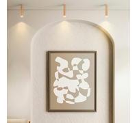 B·LED BARCELONA LED Applique de plafond aluminium Sandy 30" - 30 cm - GU10