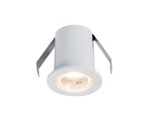 B·LED BARCELONA LED - Downlight LED encastrable circulaire 2 W - Puce - UGR18 - Découpe Ø 25 mm - Blanc