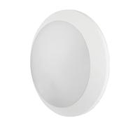 B·LED BARCELONA LED Fumagalli Lampe extérieure de plafond mural rond diamètre 35 cm blanc IP66 étanche avec 2 douilles E27 pour terrasse jardin patio arrière balcon balcon