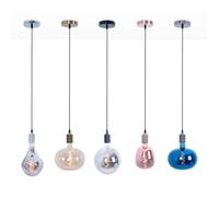 B·LED BARCELONA LED - Kit ampoule + douille - Suspension rétro/vintage - E27