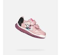 Geox Bébé Fille B LIGHTYLOO Girl B Basket, Old Rose/Black, 20 EU