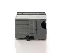 B-LINE conteneur à roulettes BOBY avec 3 tiroirs H 31,5 cm (Tornado grey - ABS)
