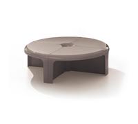 B-LINE table basse ou bibliothèque modulaire 4/4 (Cumin - ABS)