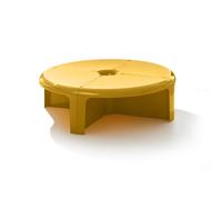 B-LINE table basse ou bibliothèque modulaire 4/4 (Honey - ABS)