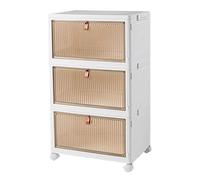 B.LIVEM-Casiers. Meuble de rangement pour chambre, salle de bain, salon, pliable en 3 niveaux