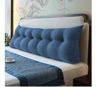 B.LIVEM Coussin de Lecture Oreiller pour Tête de lit et Canapé Coussin Cale pour Lire se Détendre Regarder la TV Chambre, 200cm