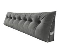 B.LIVEM Coussin de lit, Coussin de dossier, Coussin de dossier déhoussable, Coussin de dossier de canapé, 200 x 50 x 20 cm