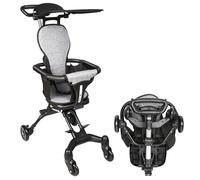 B.LIVEM Poussette Légère avec Auvent, Poussette Compacte Portable pour Voyage, Rangement Facile, Poussette Canne pour Bébé