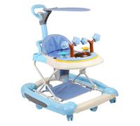 B.LIVEM Trotteur Bébé Pliable, Station de Jeu Électronique Amovible avec Mélodies, Hauteur Réglable, Rangement Facile, 6 Mois +
