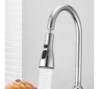 B.LIVING Embout douchette pour robinet et mitigeur de cuisine Power Jet Stream Eco - 3 modes de jets, économie d'eau
