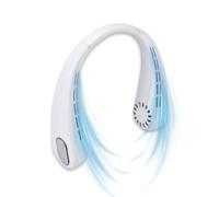 B.LIVING Ventilateur de cou portable EASY BREEZE de Mini ventilateur mains libres rechargeable USB