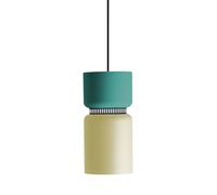 B.Lux Aspen S17A LED Pendelleuchte, turquoise / citron
