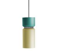 B.Lux Aspen S17B LED Pendelleuchte, turquoise / citron