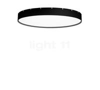 B.lux Castle Plafonnier LED noir - ø90 cm Ce luminaire comporte des modules à LED prémontés de classes énergétiques A A++, A+, A