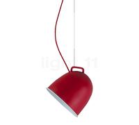 B.lux Scout Suspension LED rouge, ø22 cm Ce luminaire comporte des modules à LED prémontés de classes énergétiques A A++, A+, A