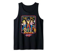 B.M.Hex Gang Girl Bike Retro Vintage Funny Adult Humor Débardeur