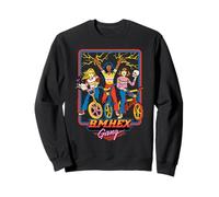 B.M.Hex Gang Girl Bike Retro Vintage Funny Adult Humor Sweatshirt