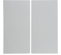Hager Polo 4011334455875 Clavier double blanc 5316238999