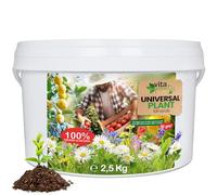 B.O.T cosmetic & wellness Engrais Universel Sulfate de Magnésium Concentré Croissance, Protection et Soin des Plantes, Culture, Fleurs, Jardin, Arbres Fruitiers. Intérieur et Extérieur - 2,5 kg
