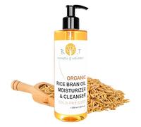 B.O.T Cosmetic & Wellness - Huile Démaquillante Végétale 3en1 | Nettoyante, Hydratante, Anti-âge | Soin Visage & Cheveux | Prévention Vergetures | Après-Épilation, Rouge, 200 ml