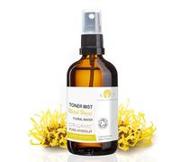 B.O.T cosmetic & wellness - Hydrolat d'Hamamélis Biologique 1L | Tonique Visage et Corps | Hydratant Naturel | Démaquillant 100% Naturel | Base pour Cosmétiques DIY, Transparente, 1 l (Lot de 1)